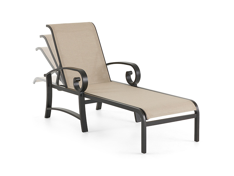 Solstice Aluminum with patio Sling Chaise Lounge Solstice Aluminum with patio Sling Chaise Lounge