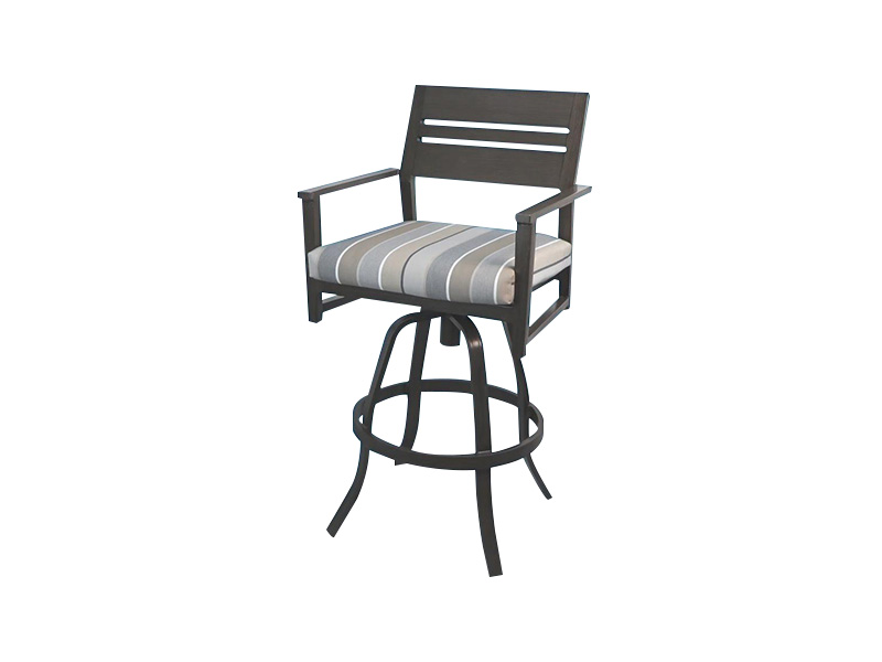 Aspect  Aluminum Patio Swivel Barstool with bar height 
