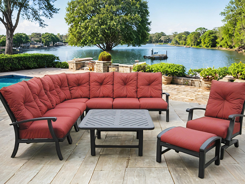 Chateau Aluminum Outdoor sectionals